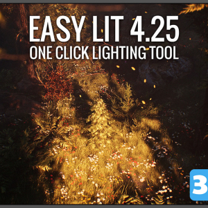 Easy Lit UE5_One Click Lighting Tool