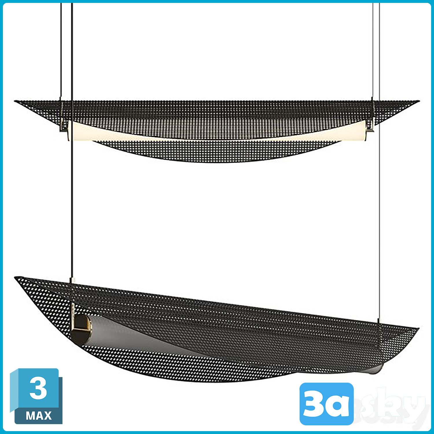 Aromas Del Campo Tuya Pendant Lamp from 3DS MAX Models & Free Download